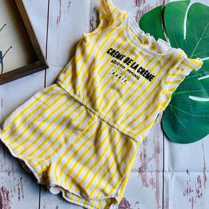 Zara Yellow Romper